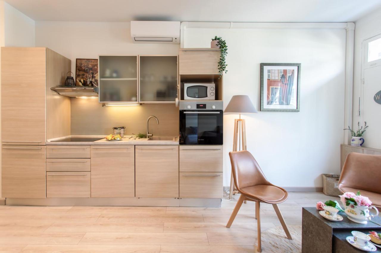 Boutique Apartment La Lavande Free Parking 10 Min Walk Nice Buitenkant foto